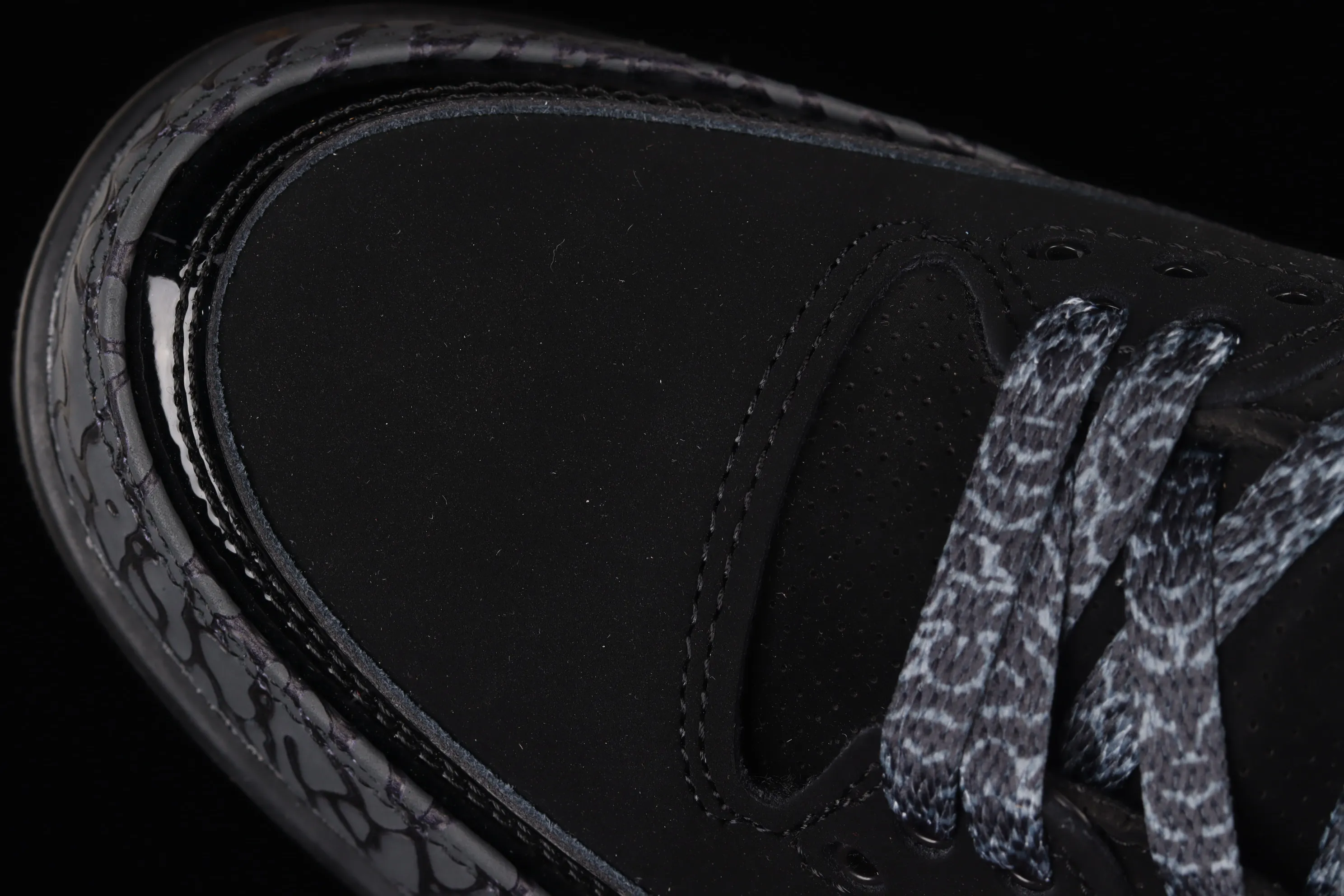 All categories Air Jordan Jordan series basketball shoes Air Jordan 3 Air Jordan 3 "Black Cement" AJ3 Joe 3 matte black cement 136064-002